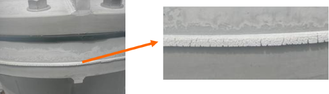 Fig.1 樹脂・ゴムサンプル(例) Fig.2 樹脂・ゴムサンプル 顕微鏡拡大写真
